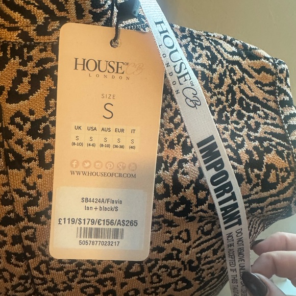 House of CB leopard dress - Picture 2 of 5